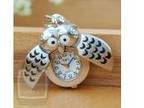 Owl Quartz WATCH Keyring Gift Xmas Present NEW nice