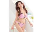 Pink Lace Layered Bra & Thong Set,  Sale Now On Geololas Lingerie